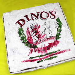 Cutting Pizza Party Loop GIF