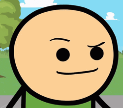 Cyanide And Happiness Frown Face