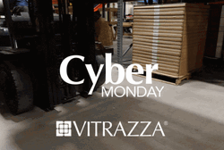 Cyber Monday Gift Boxes Forklift Warehouse
