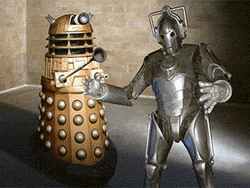 Cyber Star Wars Robot Pairs GIF