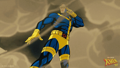 Cyclops X-Men Cartoon GIF