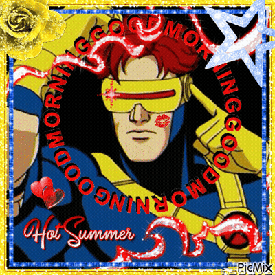 Cyclops X-Men Cartoon GIF