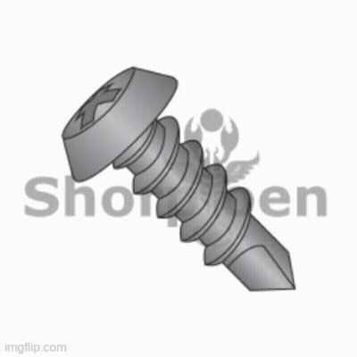 Cylindrical Object With Shoproen GIF