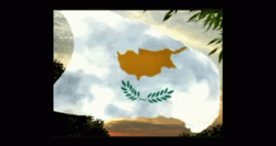 Cyprus Flag Sunrise GIF
