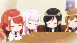 D4dj First Mix Cute Anime Girls Sleeping
