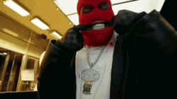 Da Baby Smiling Ski Mask GIF