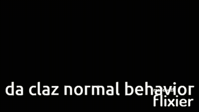 Da Craz Normal Behavior Logo GIF