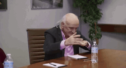 Dab Old Man GIF