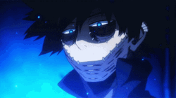 Dabi Speaking While Floating GIF
