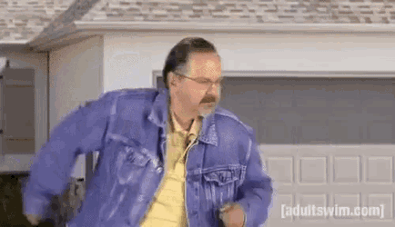 Dad Dancing In Denim GIF
