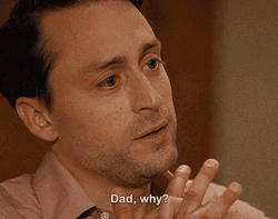 Dad Why Kieran Culkin GIF