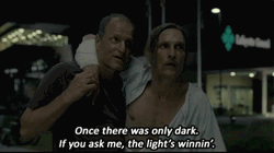 Daddario True Detective Drunk Men Going Home GIF