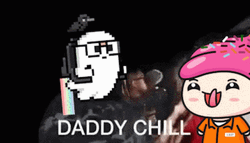 Daddy Chill Cartoon Head Face App Meme GIF