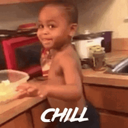 Daddy Chill Cute Baby Smiling GIF