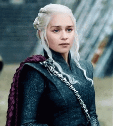 Daenerys Targaryen Emilia Clarke Confident Look GIF