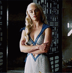 Daenerys Targaryen Emilia Clarke Curious Look GIF