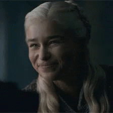 Daenerys Targaryen Emilia Clarke Fake Smile GIF