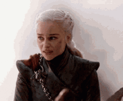 Daenerys Targaryen Emilia Clarke Furious Look GIF