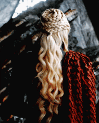 Daenerys Targaryen Emilia Clarke Red Cape GIF