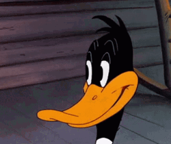Daffy Beautiful Eyes Winking GIF