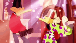 Daffy Duck Dancing On The Club GIF