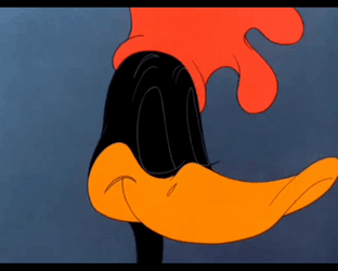 Daffy Duck Eyes Cha Ching GIF | GIFDB.com
