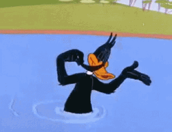Daffy Duck See You Later GIF