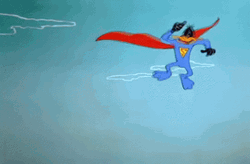 Daffy Duck Superman GIF
