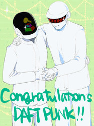 Daft Punk Congratulations Animation GIF
