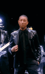 Daft Punk Pharrell Williams Collaboration GIF