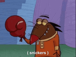 Daggett Beaver Snickering GIF