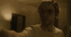 Dahmer Evan Peters Tensed Face GIF