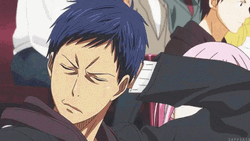 Daiki Aomine Scratching GIF