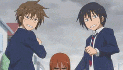 Daily Lives Of High School Boys Suplex GIF