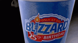 Dairy Queen Blizzard Ice Cream Loop GIF