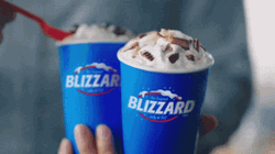Dairy Queen Yummy Blizzard Ice Cream Ad GIF