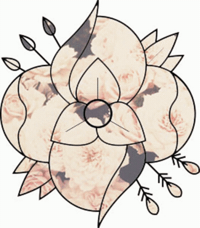 Daisies And Leaves GIF
