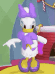 Daisy Duck Doing Chacha Dance GIF