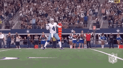 Dak Prescott Cowboy Fist Pumps GIF