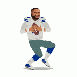 Dak Prescott Dancing Animation GIF