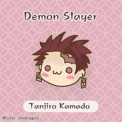 Daki Demon Slayer Character Line Up GIF