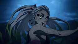 Daki Demon Slayer Zoom In GIF
