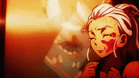 Daki Emotional Crying Demon Slayer GIF