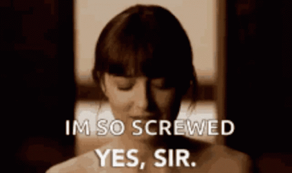 Dakota Johnson Yes Master GIF
