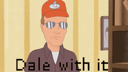 Dale Gribble Squinting Eyes GIF