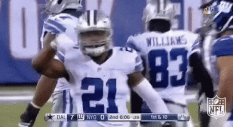Dallas Cowboys Ezekiel Elliott Cheering GIF