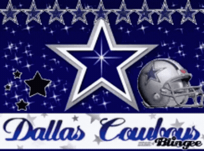 Dallas Cowboys Logo With Helmet And Star GIF