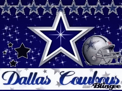 Dallas Cowboys Logo With Helmet GIF