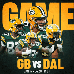 Dallas Cowboys Vs. Green Bay Packers Pre Game GIF