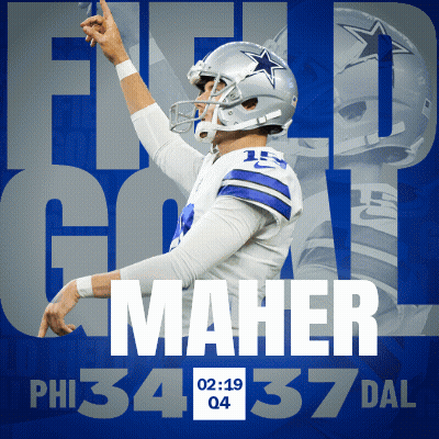 Dallas Cowboys Vs Philadelphia Eagles Fourth Quarter GIF
